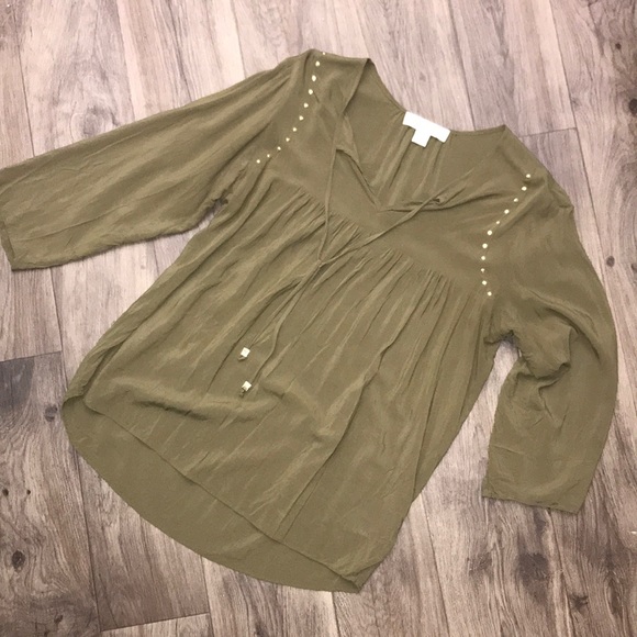 Michael Kors Tops - Michael Kors three quarter sleeve blouse
